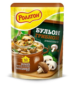 РОЛЛТОН Бульон грибной 90/100гр  1*24