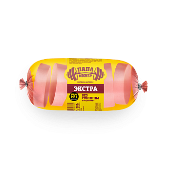 -5% АКЦИЯ ПАПА МОЖЕТ Колбаса вареная ЭКСТРА п/о 0,400 кг  1*1