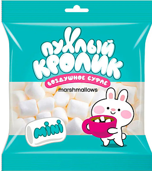 ПУХЛЫЙ КРОЛИК Marshmallows 40гр МИНИ   1*40
