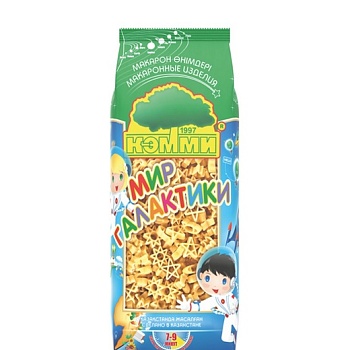 КЭММИ Макаронные изделия МИР ДЖУНГЛЕЙ 250г  1*26