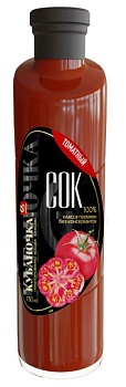 КУБАНОЧКА 0,75л Сок ТОМАТ стекл/банка ГОСТ 1*6