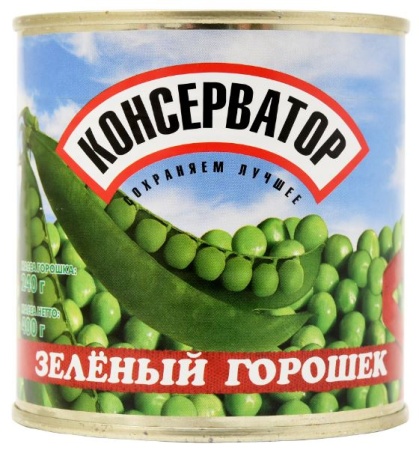 консерватор горош