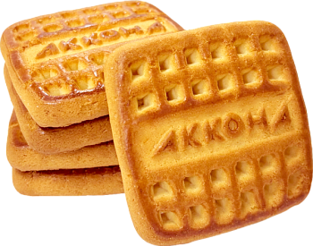 АККОНД Печенье сахарное АККОНДОВСКОЕ со сливочным вкусом  1*5