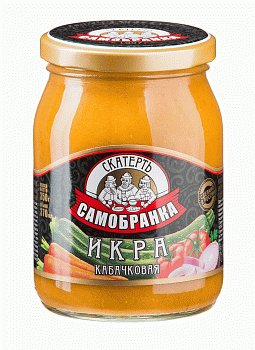 -15% СКАТ-САМОБР Икра Кабачковая  370мл ст/банка твист 1*12