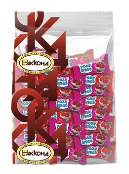 АККОНД Карамель РОЗИ БЛЮЗ Ягодный микс фас.1кг пакет 1*4