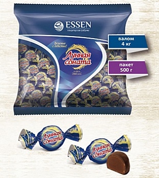 -30% АКЦИЯ ЭССЕН Конфеты ЛУННАЯ СОНАТА оригинальные фас.500гр 1*10