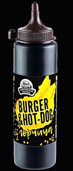 СЕМИЛУКСКАЯ ТРАПЕЗА Горчица burger & hot-dog 250гр ПЭТ/бут 1*12