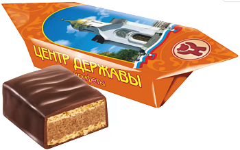 НШФ Конфеты ЦЕНТР ДЕРЖАВЫ вафельные  1*3