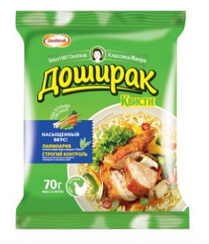 КВИСТИ Лапша Б/П Курица 70гр  1*36