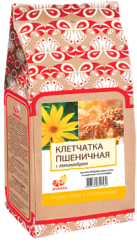 ДИВИНКА Клетчатка пшеничная с топинамбуром 300гр  1*10