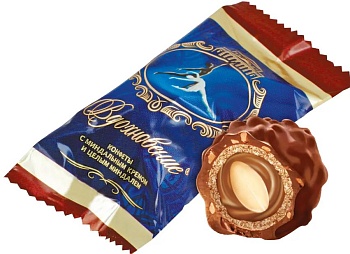 КР.ОКТ Конфеты ВДОХНОВЕНИЕ с миндал. кремом и цел.миндалем вафельные  1*3 КР.ОКТ Конфеты ВДОХНОВЕНИЕ с миндал. кремом и цел.миндалем вафельные  1*3