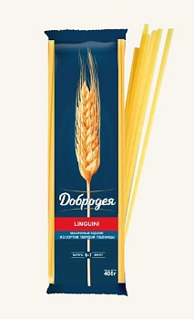 ДОБРОДЕЯ Макаронные изделия ЛАПША ДЛИННАЯ (LINGUINE) 900гр  1*10