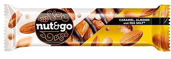 KDV Батончик Nut and Go миндальный  34гр  8*18