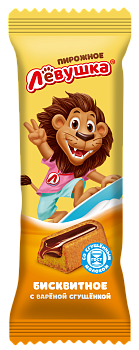 СЛАВЯНКА Десерт ЛЕВУШКА Детям Вар.сгущенка 500гр.  1*8