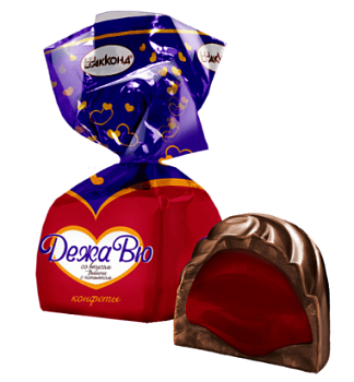 АККОНД Конфеты ДЕЖАВЮ вишня/коньяк  1*3