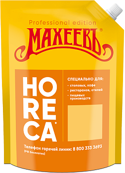 МАХЕЕВЪ ХОРЕКА Майонезный соус СЫРНЫЙ 25%  3кг д/пак 1*3