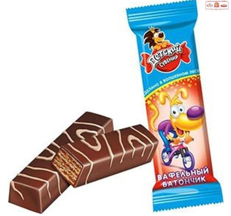 ДЕТСКИЙ СУВЕНИР ВАФЕЛЬНЫЙ БАТОНЧИК2