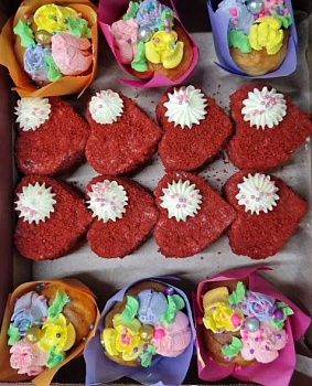 АЛТАЙСКИЕ ВКУСНЯШКИ Печенье бисквитное Набор ВЕСНА 1кг   1*1