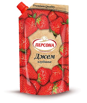 ПЕРСОНА Джем КЛУБНИЧНЫЙ  300гр д/пак 1*30