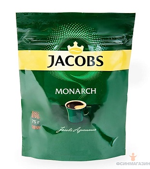 КРАФТ Кофе сублим. МОНАРХ  75гр м/уп 1*12