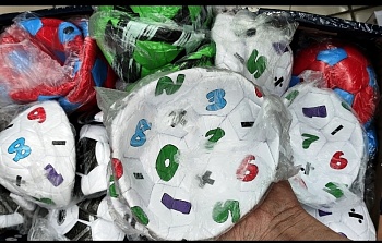 Игрушка МЯЧ футбольный мини   1*1