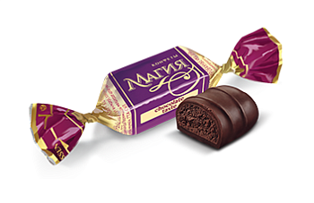 ЭССЕН Конфеты МАГИЯ со вкусом шок трюфеля помадные фас.500гр 1*10