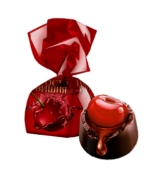 АККОНД Конфеты ПРОСТО ВИШНЯ фас.250гр 1*8