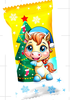 ЛЮСИ Конфеты НГ МЕЧТА СИМВОЛ ГОДА вкус карамель  1*2