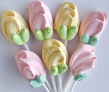 СИБ.ЛЕДЕНЕЦ Суфле на палочке ЦВЕТОЧКИ 20гр  1*20